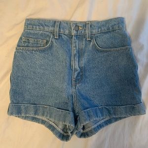 American Apparel Denim Shorts